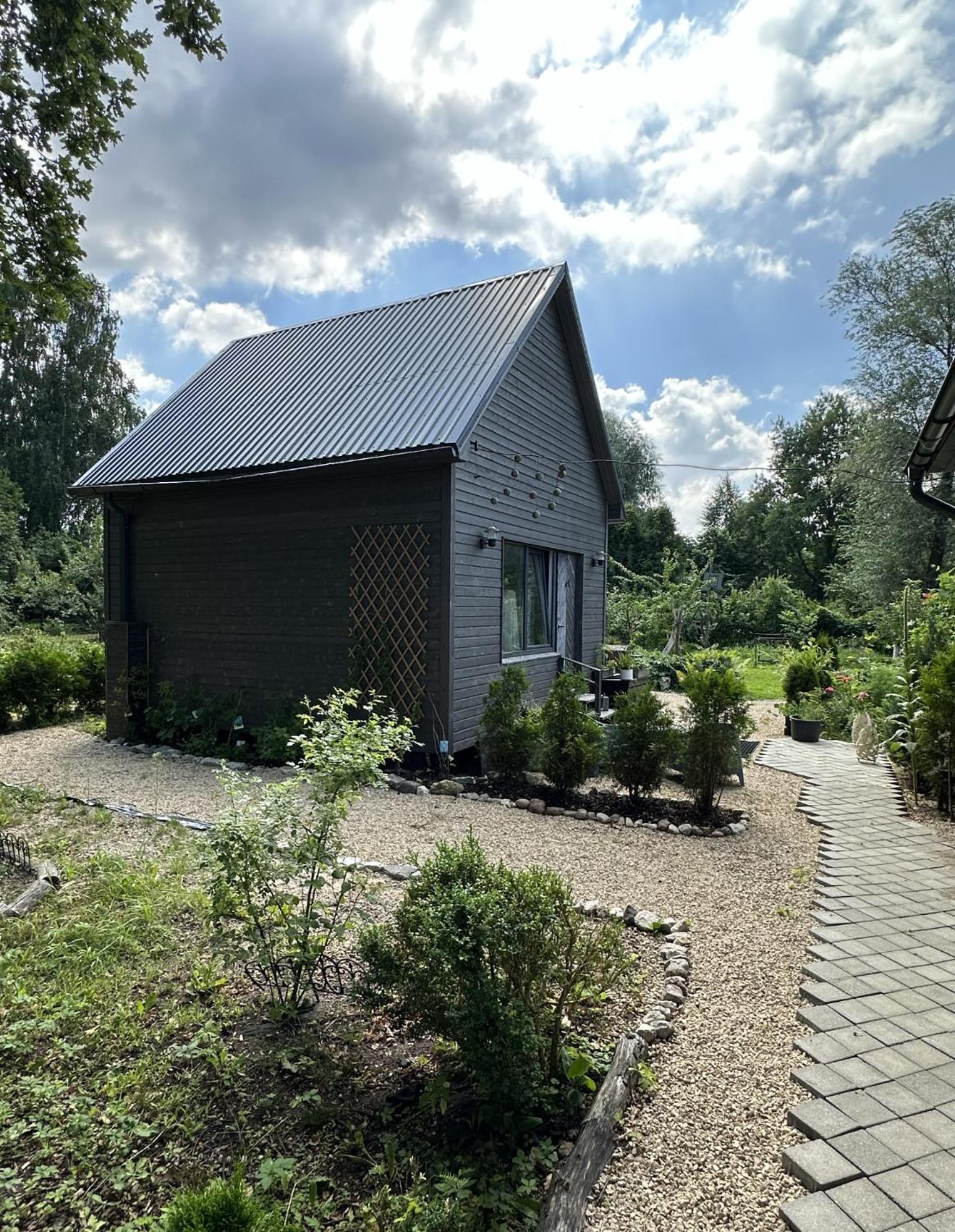 Amazing Little House On An Island With Garden Riga Exterior foto